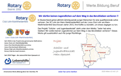 Wir dürfen keinen Jugendlichen auf dem Weg in das Berufsleben verlieren