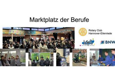 Marktplatz der Berufe   |  RC Hannover Eilenriede